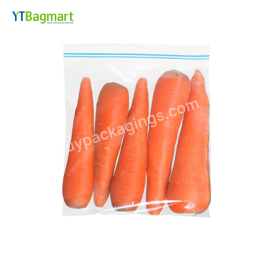 China Supplier Custom Stand Up Zipper Bag Pe Resealable Food Storage Packaging Reusable Freezer Bag - Buy Reusable Storage Bags,Zip Pouch Bags,Zip Lock Bags.