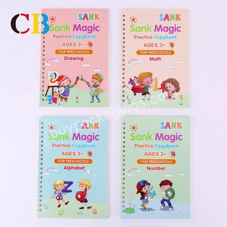 Magic Water Colouring Book Book Of Magic Slot Children Writing Magic Book