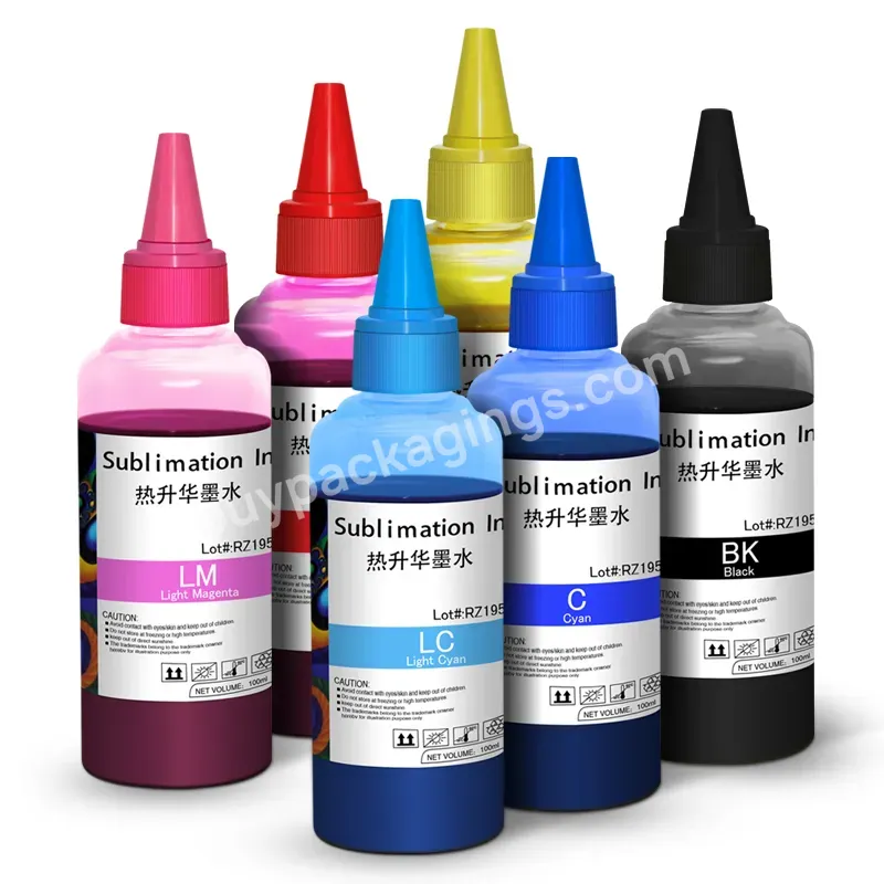 100ml Private Label Dye Sublimation Transfer Ink For All Desktop Printers Refill Ink Kits - Buy Sublimation Ink,Desktop Sublimation Ink,Sublimation Transfer Printer.