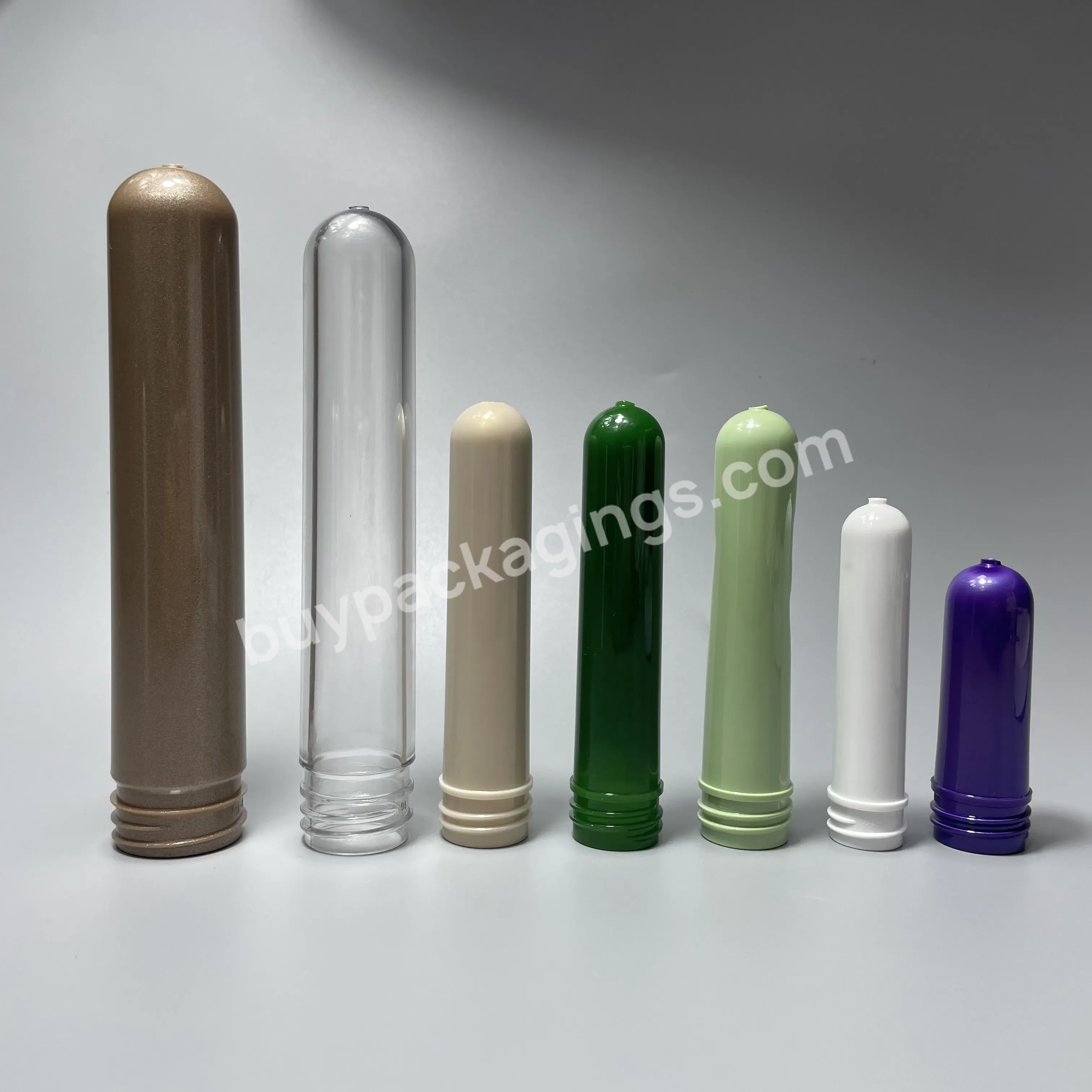 24mm 28mm 32mm High Quality Custom Pet Preforms Plastic Bottle Preform Cosmetic Jar Preform
