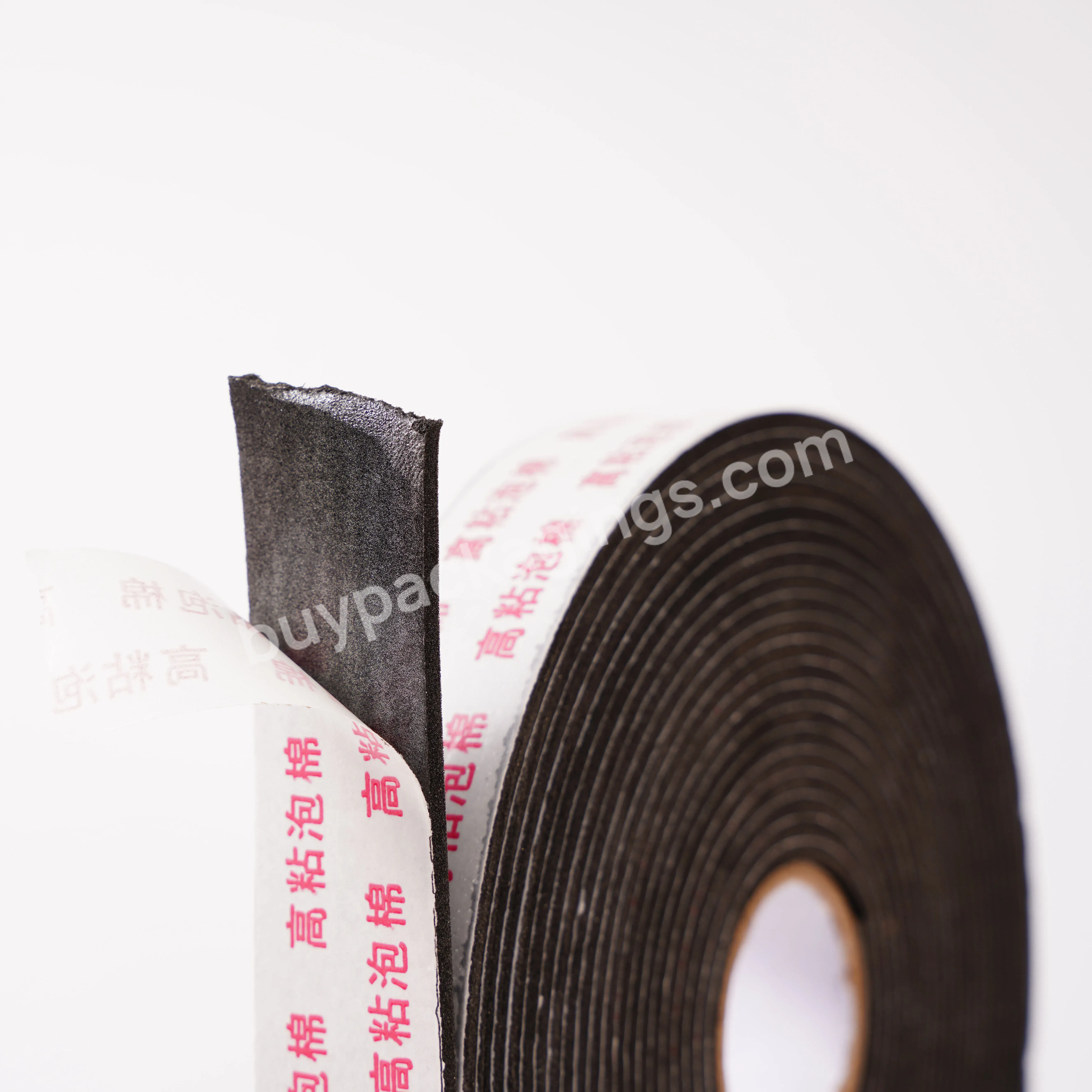 2mm Thick 3m Black Foam Double-sided Adhesive Tape Easy To Tear By Hand