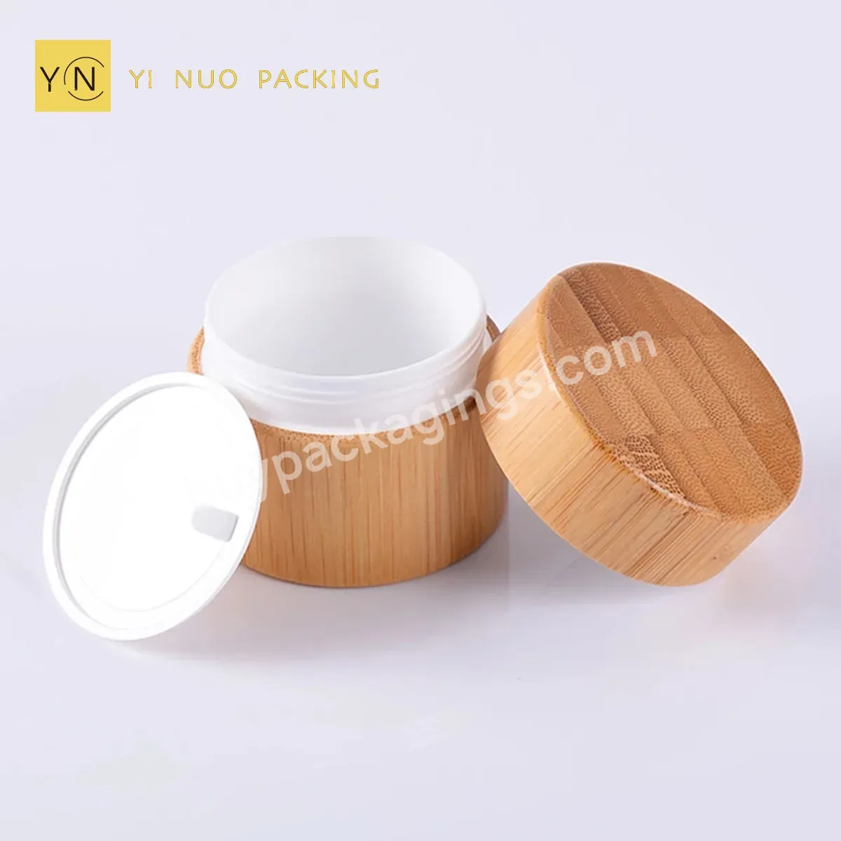 30g Bamboo Bottle Empty Jar For Cream Candle Cosmetic Serum Bamboo Jars - Buy Bamboo Jar,Empty Bamboo Bottle,Candle Jar.