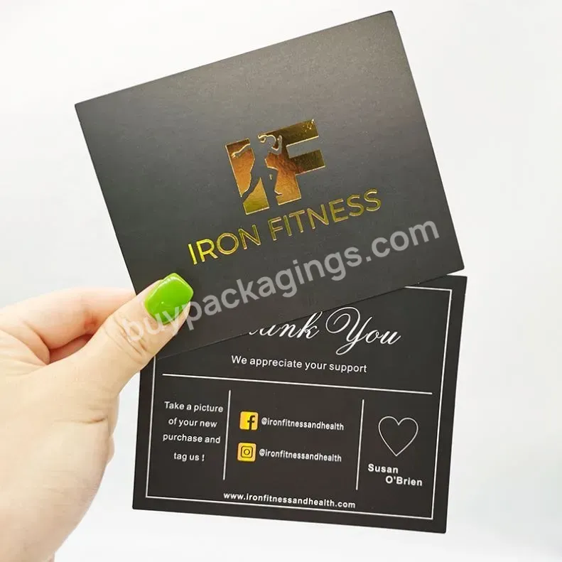400gsm 800gsm Greeting Paper Card Glossy Coated Printing With Your Own Logo - Buy Thank You Cards Custom With Logo,Greeting Card Paper,Business Card With Own Logo.