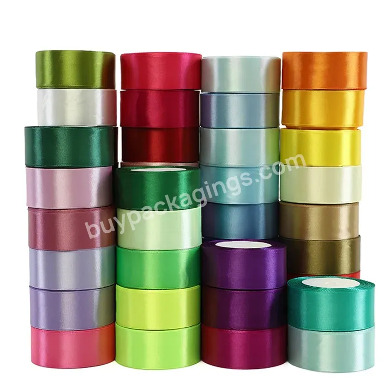4cm Solid Color Gift Wrap Ribbon Bow Baking Ribbon Clothing Flower Packaging Polyester Ribbon Cake Box Packaging - Buy Ribbon Roll For Flower Packaging,Ribbons For Gift Flower Wrap,4cm Solid Color Gift Wrap Ribbon Bow Baking Ribbon Clothing Flower Pa