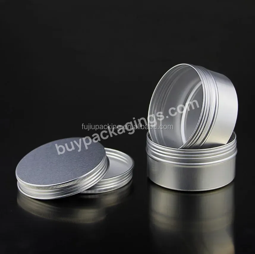 Aluminum Jars 5ml 10ml 30ml 50ml 60ml 100ml Metal Tin Box Silver Aluminum Container For Balm Candle - Buy Aluminum Jars 5ml 10ml 30ml 50ml 60ml 100ml Metal Tin Box,Aluminum Container For Balm Candle,5ml 10ml 30ml 50ml 60ml 100ml Aluminum Container Jar.
