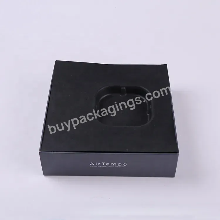 Biodegradable Customized Black Ecofriendly Paper Pulp Tray For Electronics Products Oem/odm - Buy Electronics Packaging,Eco-friendly Electronic Packaging,Mold Pulp Paper Packaging.