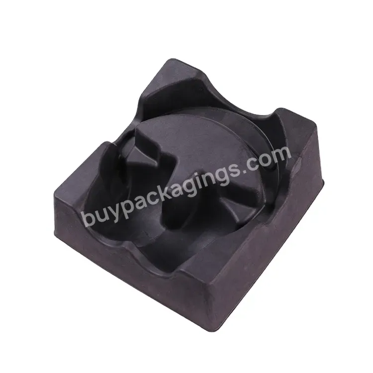 Biodegradable Customized Headphone Black Ecofriendly Packaging Box For Electronics Products - Buy Electronics Packaging,Headphone Packaging Box,Black Pulp Package.