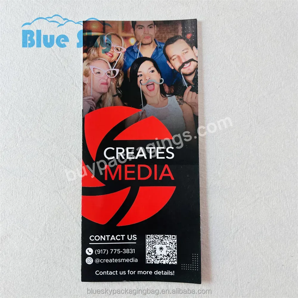 Blue Sky Made In China Custom Flyer Printing Single Sheet Printing Bulk Printing Leaflets/brochures/pamphlets Printing Service - Buy Custom Thank You Card For Buisness,Card Printing Paper,Thank You Card Recycled Paper.