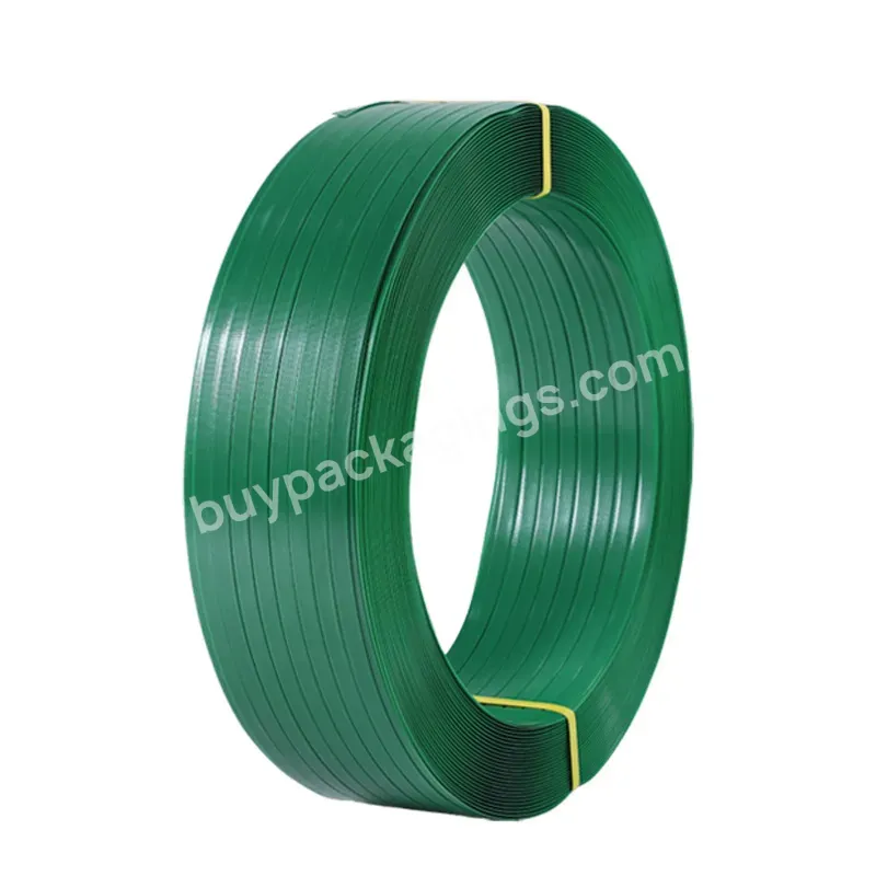 Cheap Price Pet Hot Melt Polyester Plastic Green Strapping Tape For Reinforced Heavy Cargo - Buy Polyester Pp Packing Strap,Plastic Strapping Packing Strap,Carton Packing Strip Belt.
