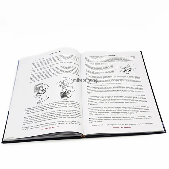 China Factory Custom Book Printing Services Full Color Hardcover Books