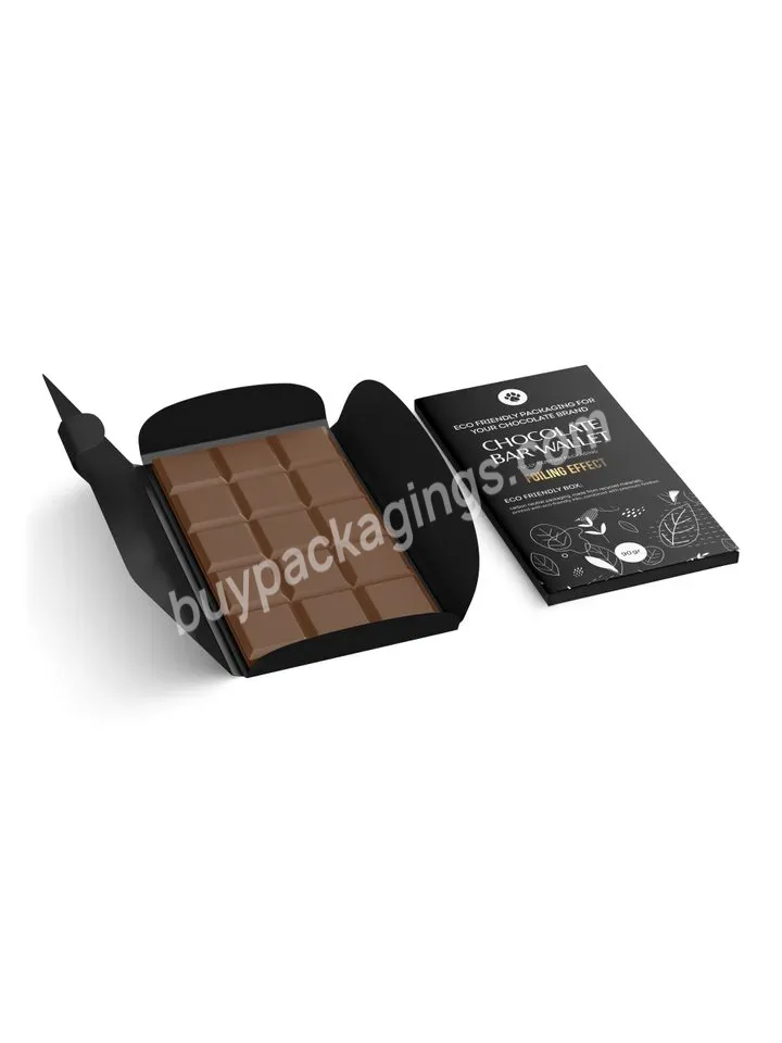 China Manufacturer Wholesale Food Grade Chocolate Bar Box Packaging Folding Box - Buy One Up Chocolate Bar Packaging,Paper Box For Picnic Food Packaging,Storage Boxes & Bins Food Container Customized.