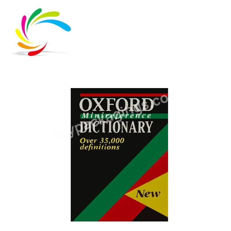 colorful cover softcover English dictionary stock Oxford Minireference dictionary