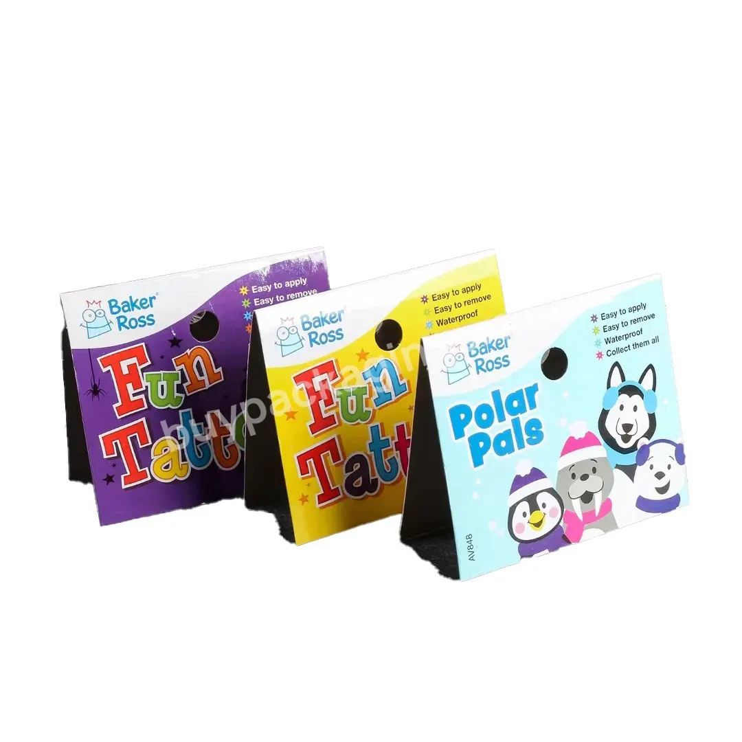 Colorful Print Backing Packaging Card Paper Header Card For Bag Topper - Buy Header Card,Custom Header Cards,Hanging Header Card.
