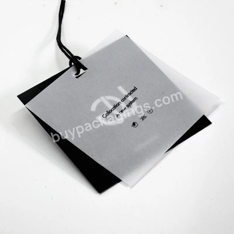 Costom  Recycled Garment Swing Price Clothing Tags for Clothes Shirt Tags Hang Tag