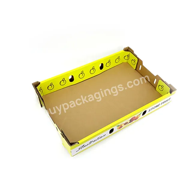 Custom Design Recycle Corrugated Carton Cardboard Boxes Vegetables Fruit Box Food Paper - Buy Custom Design Recycle Corrugated Carton Cardboard Boxes Vegetables Fruit Box Food Paper,Box Food Paper,Custom Printing Fruit Packaging Box Cardboard Shippin