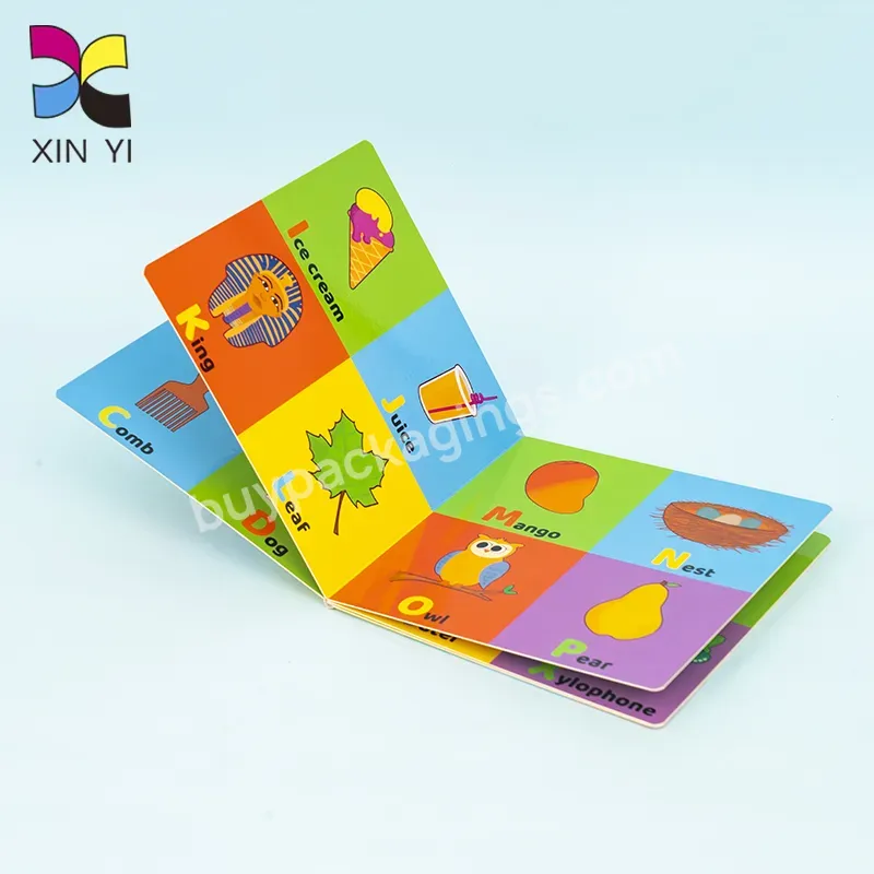 Custom Design Xinyi Printing 2mm Thick Board Books With Round Corner Kids Book - Buy Kids Book,English Story Book,Famous Story Books.