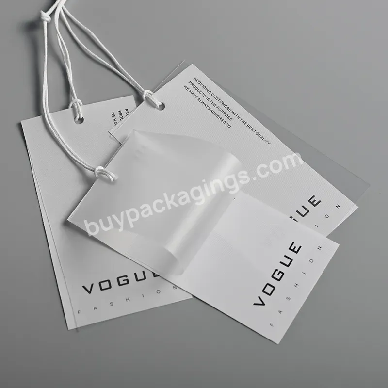 Custom Eco-friendly Recycle Kraft Paper Hang Tags For Clothing And Packaging - Buy Paper Hang Tags,Tags For Clothing,Kraft Packaging Tags.