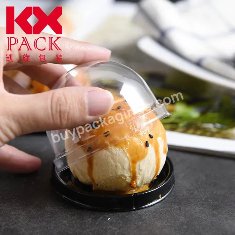 Custom Food Grade High Quality Round Pet Cake Plastic Pastry Box Packaging With Clear Lid - Buy Plastic Pastry Box,Custom Plastic Pastry Box,Pastry Box With Clear Lid.