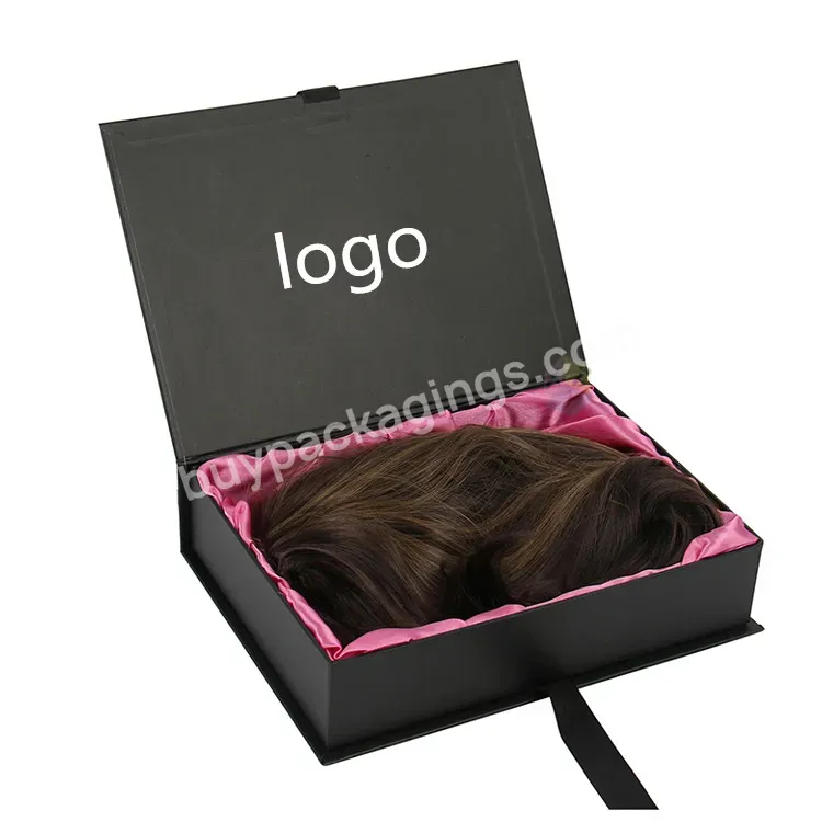 Custom Label Logo Magnetic Cardboard Package Box For Hair Extension - Buy Cardboard Package Box For Hair Extension,Custom Logo Package Box,Cardboard Package Box.