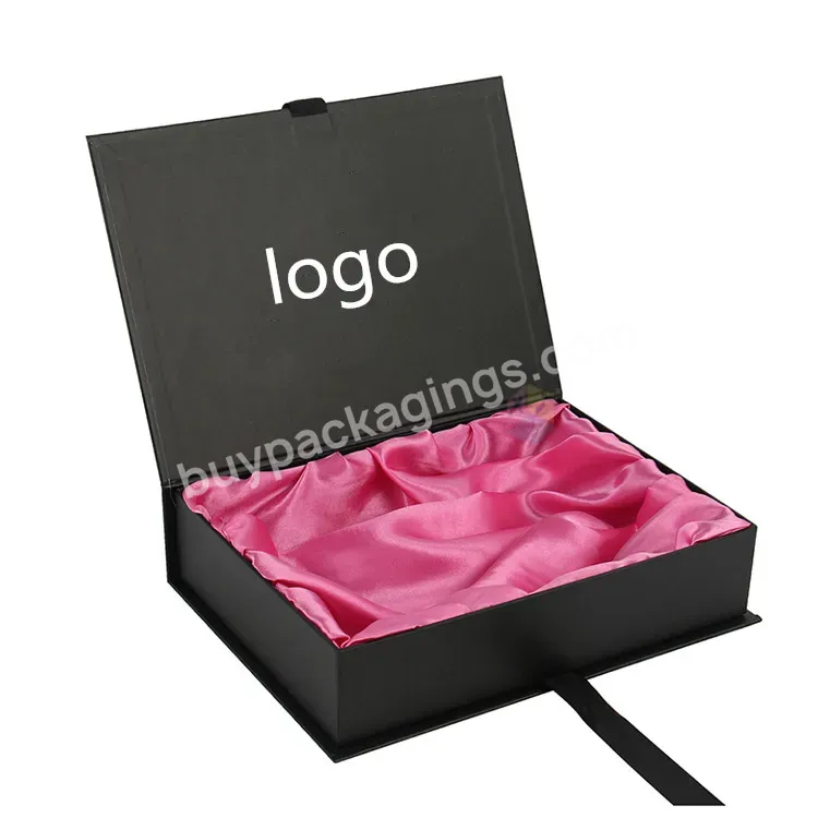 Custom Label Logo Magnetic Cardboard Package Box For Hair Extension - Buy Cardboard Package Box For Hair Extension,Custom Logo Package Box,Cardboard Package Box.