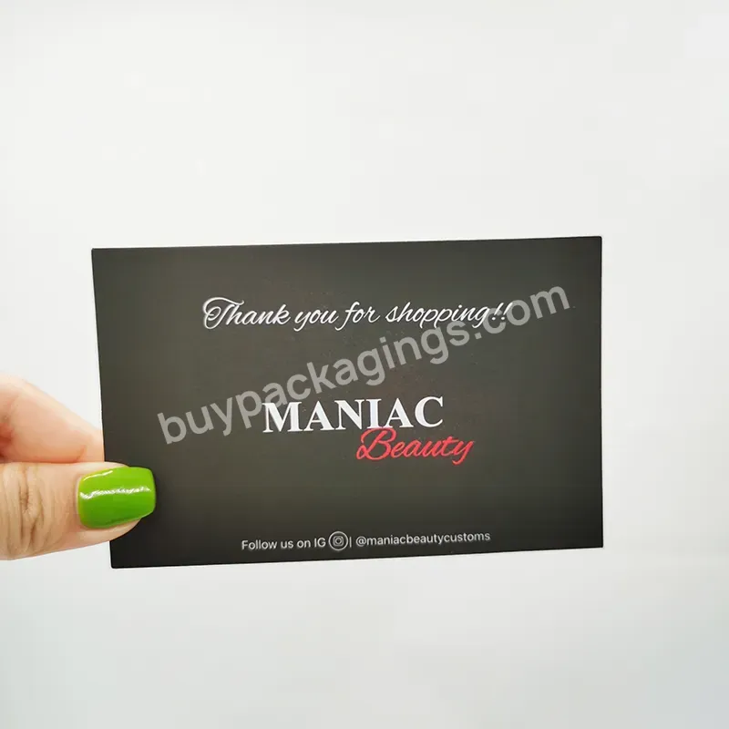 Custom Logo 5x9/7x11cm Customized For Small Business Paper Card / Greeting Card / Thank You Card / Postcard - Buy Thank You Card For Small Business,Thank You Card Logo,Thank You Cards Greeting Card.