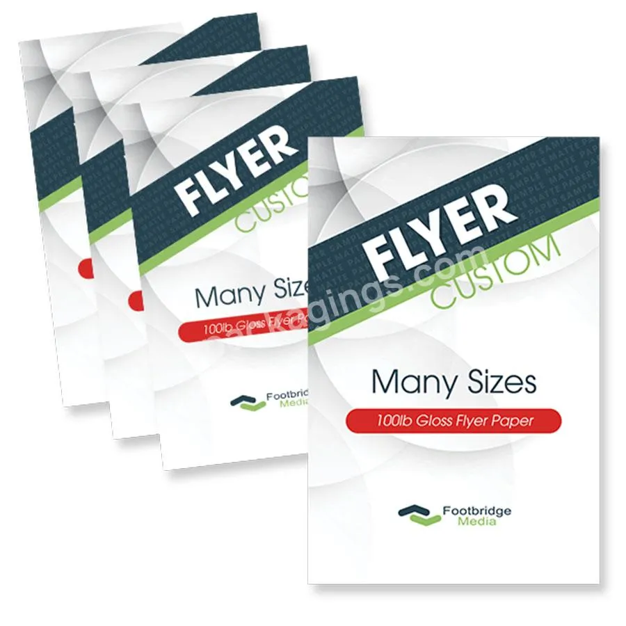 Custom Printing Brochure Booklet Leaflets Business Flyers