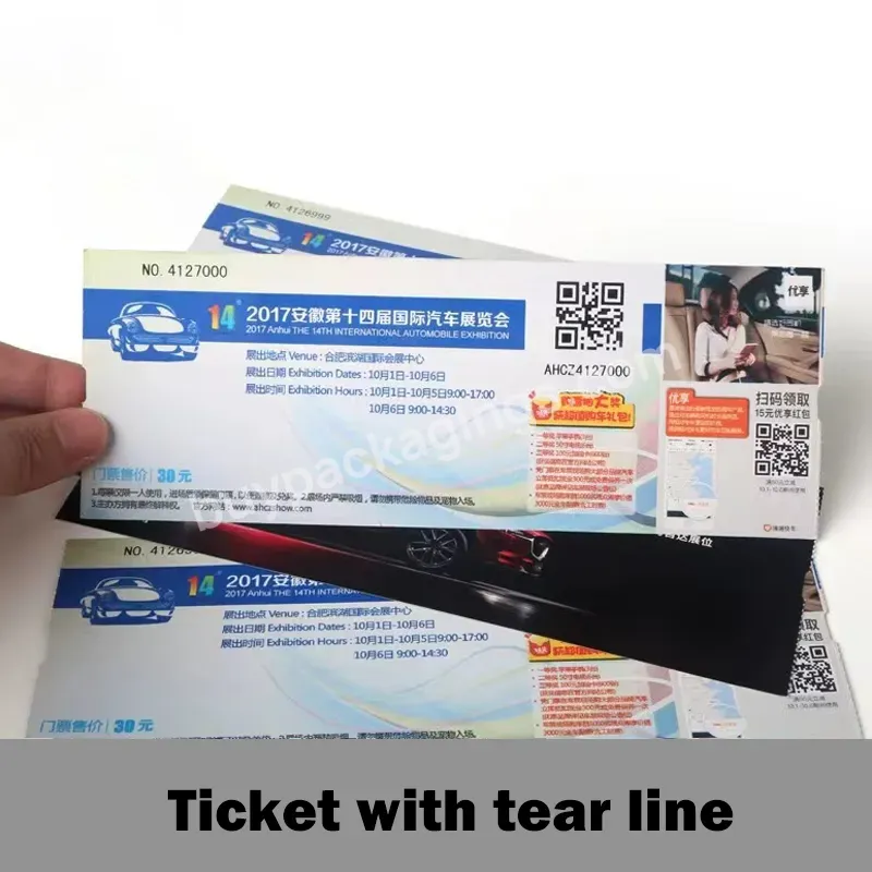 Custom Printing Raffle Tickets - Buy Raffle Tickets,Ryders Cup Tickets,Custom Tickets.