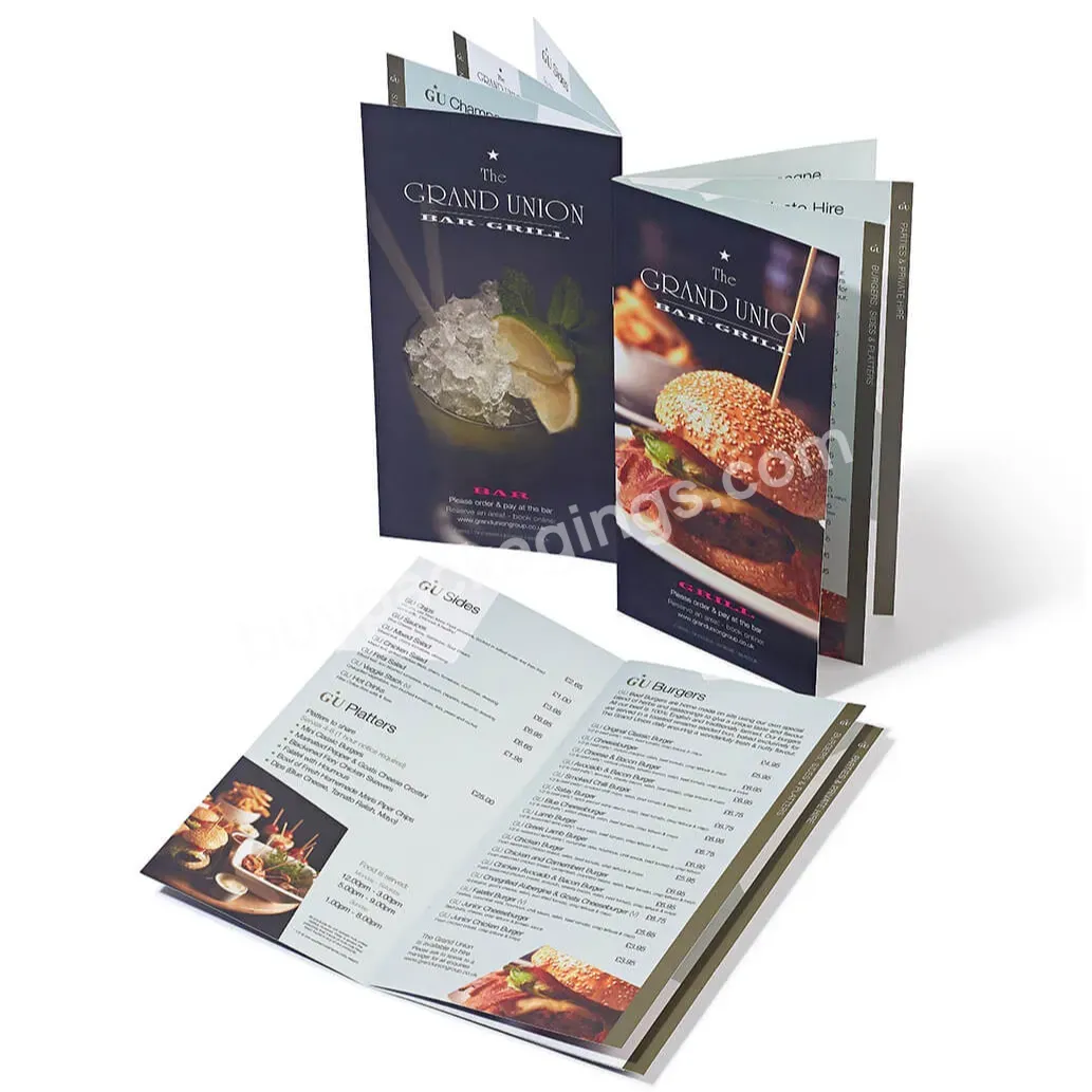 Custom Printing Services Promotion Advertising Restaurant Brochure Flyer A5 A4 - Buy Flyers Printing,Packaging & Printing Services,Brochure Printing Flyer.
