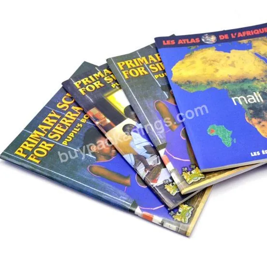 Custom Softcover School Text Book Printing Africa French Educational Textbook For Children