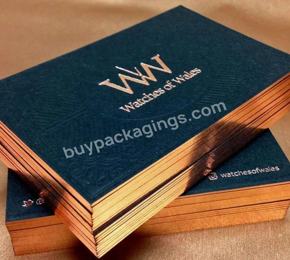 Custom Visiting Card Luxury Black Business Card Template Free With Gold Foil Stamping