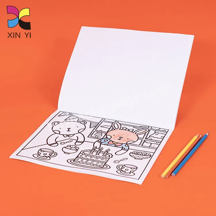 Customized Drawing Painting Kids Easy Learning Coloring Book For Children - Buy Coloring Book For Children,Coloring Book Kids,Coloring Book.