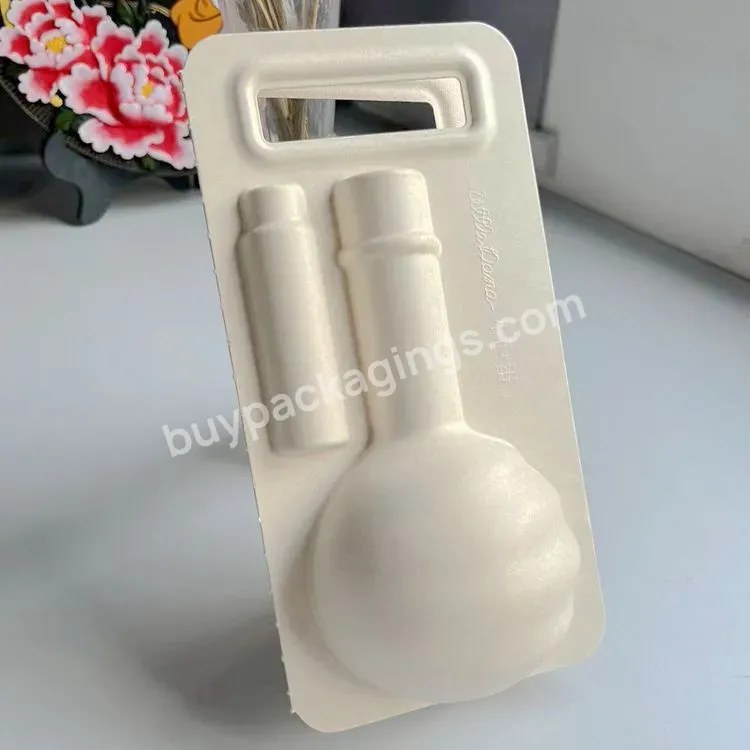 Customized Eco Biodegradable Moutwash Bottle Packaging Inner Tray Customized Medical Products Packaging - Buy Customized Packging,Ecofriendly Biodegradable Packaging,Paper Box Gift Box Packaging Box.