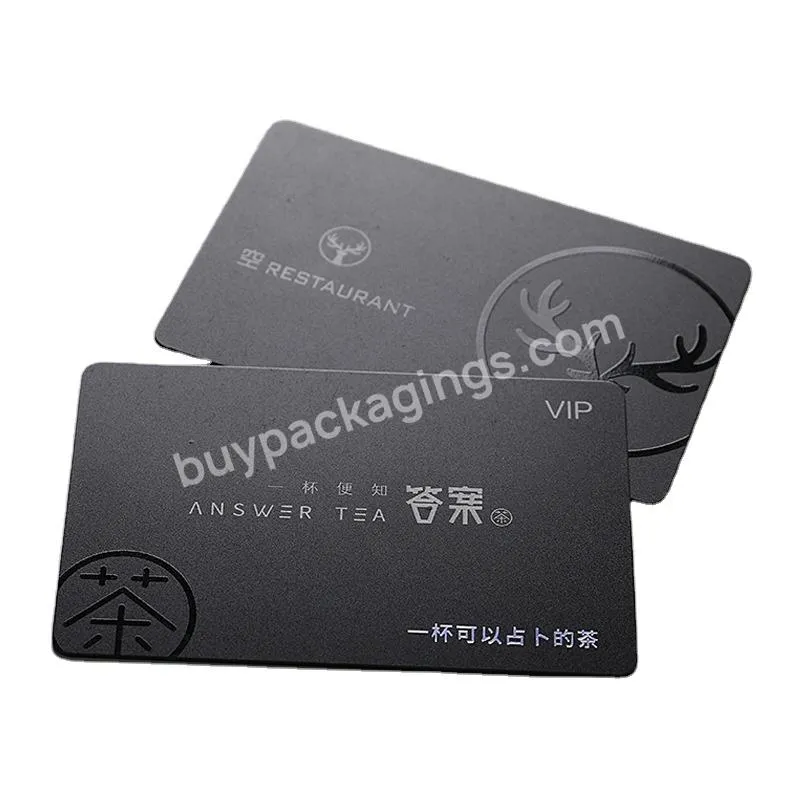 Customized Plastic PVC Magnetic Stripe Card  Business Card with Chip