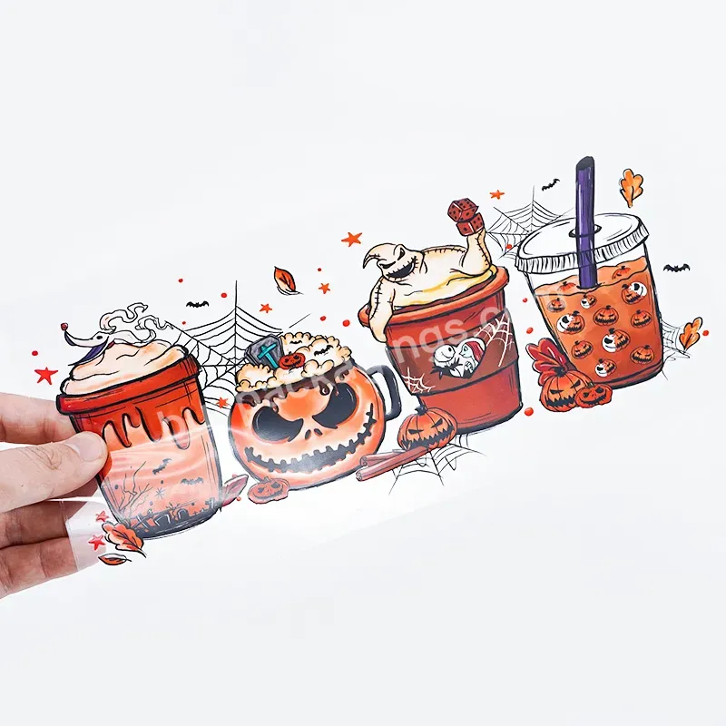 Factoroy Wholesale Ready To Ship Uv Dtf Cup Wrap Transfers Custom Decals Wraps For 16oz 20oz Libbey Glass - Buy Uv Dtf Cup Libby Wraps,Hot Sell Uv Dtf Film Stickers High Adhesive Diy Logo Personalized Libby Glass Transfers Tumbler Cup Wrap,Manufactor