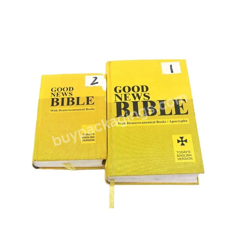 Factory Bible Book Printing Hard Cover Book Good news bible