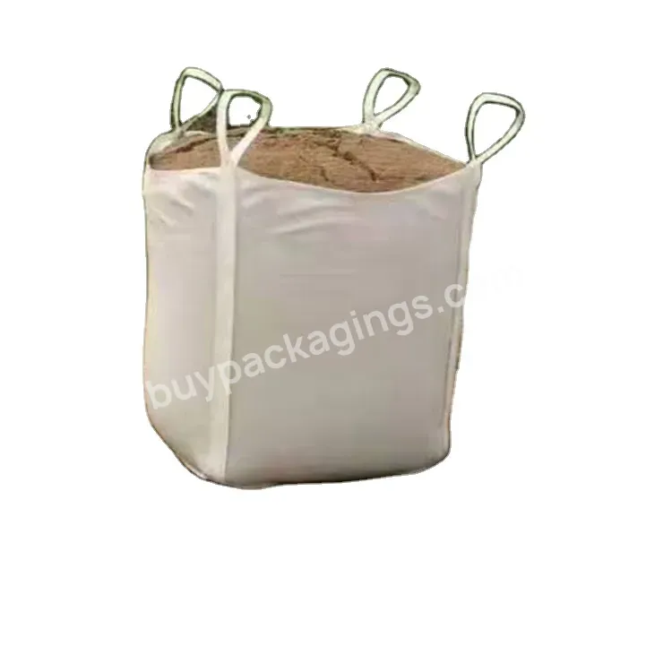 Factory Customization Available Pp Jumbo Bag 1000kgs Big Bag 1ton Super Sacks Fibc For Gravel Sand Wood - Buy 1000kg Big Bag,1 Ton Super Sacks,Jumbo Bag 1000kg.