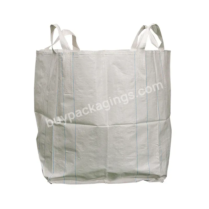 Factory Price Big Bag 90 X 90 X 110 Cm Size Top Opening Flat Bottom Bulk Bag Type Fibc Jumbo Bag For 1 Ton Sand Or Coal Mine - Buy Jumbo Bag,Fibc Bag,Wholesale Big Bag.