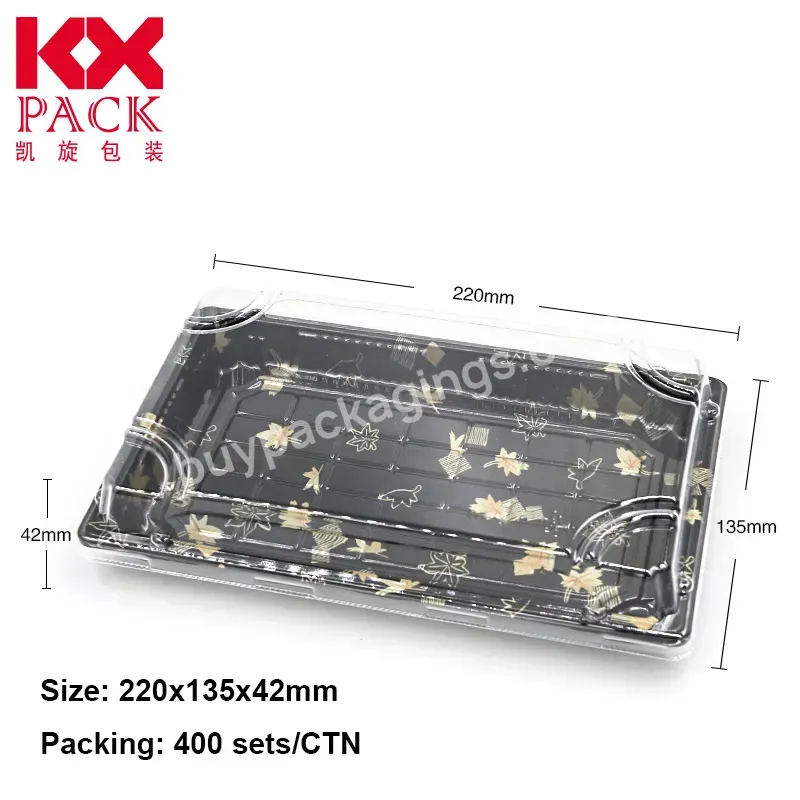 Factory Price Container Lid Boxes Box Tray Takeaway Plastic Packaging Sushi Plates For Restaurant - Buy Sushi Round Tray,Container Lid Boxez Tray Takeaway Sushi To Go Box,Tray Boxez Container Lid Delivery Takeaway Sushi Box.