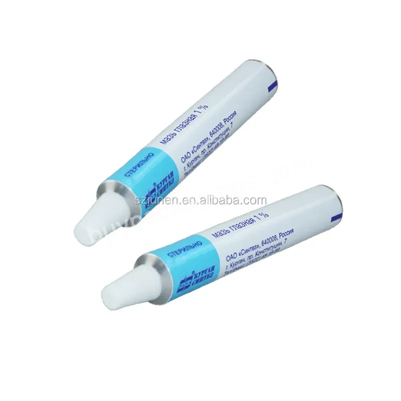 Factory Supply Long Nozzle Aluminum Tube Packaging For Ointment Cream,Eye Cream - Buy Medicine Cream Tube,Aluminum Tube Packaging,Ointment Tube.