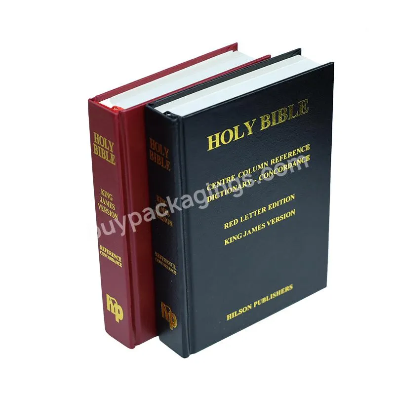 Fast Delivery Stock NIV Bibles Books Small Size KJV BIBLES Stamping and Bronzing Hard leather Cover HOLY BIBLE