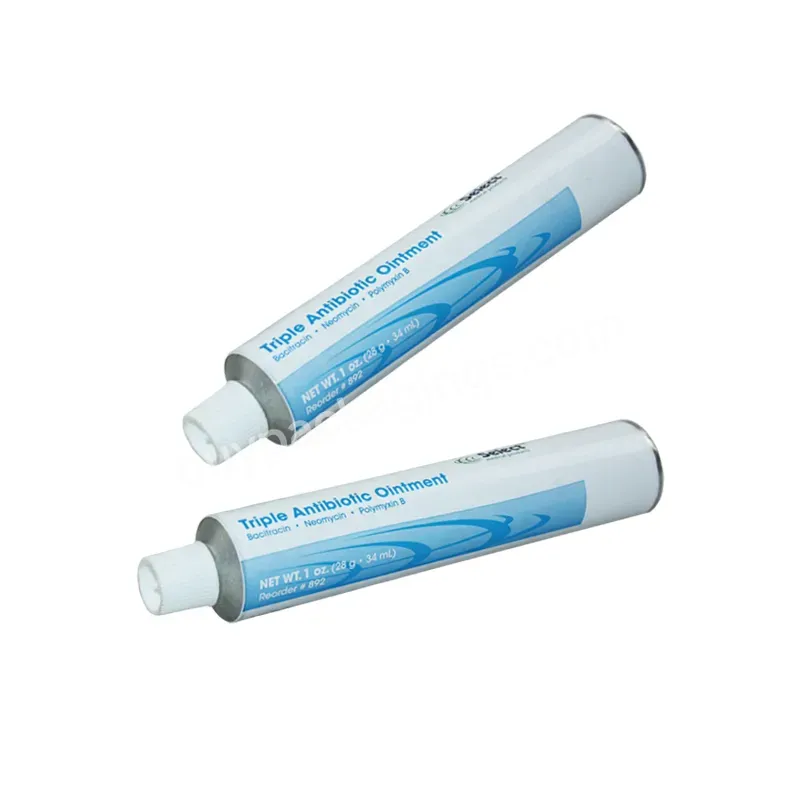 Flexible Aluminum Collapsible Tube Packaging 5g 10g 15g 20g Ointment - Buy Medicine Cream Tube,Aluminum Tube Packaging,Ointment Tube.