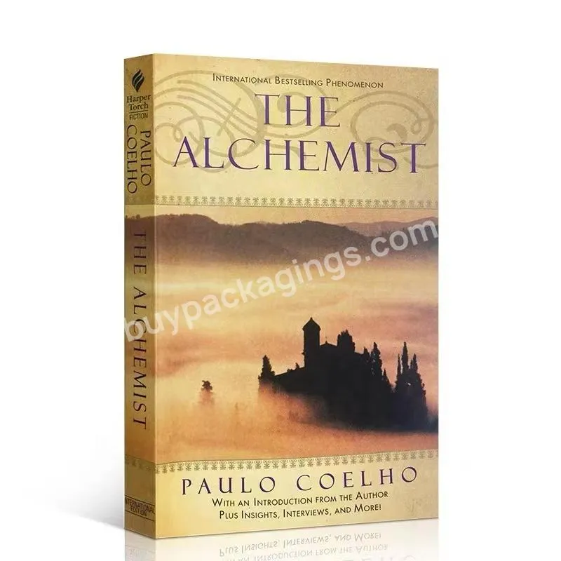 Good reading for teenagersA book of fables and stories with life philosophyThe Alchemist Paulo Coelho book printing