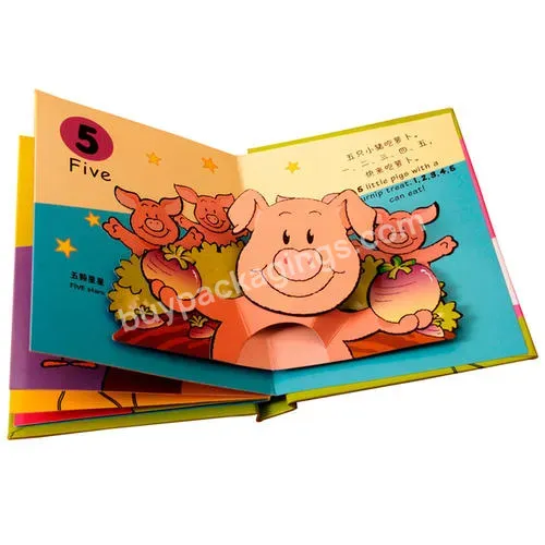 Hardcover 3d Pop Up Baby Children Cardboard Story Book Printing - Buy 3d Book,Book Printing Hardcover,Children Cardboard Book Printing.