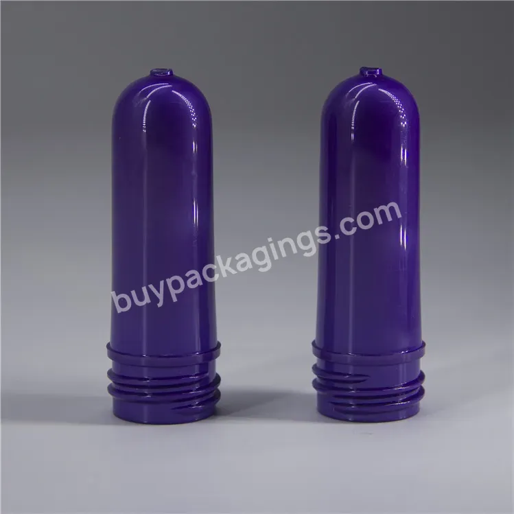 High Quality 28mm 30mm 38mm Plastic Pet Preforms For Blowing Beverage/water Bottles Pet Preforms Manufacturers