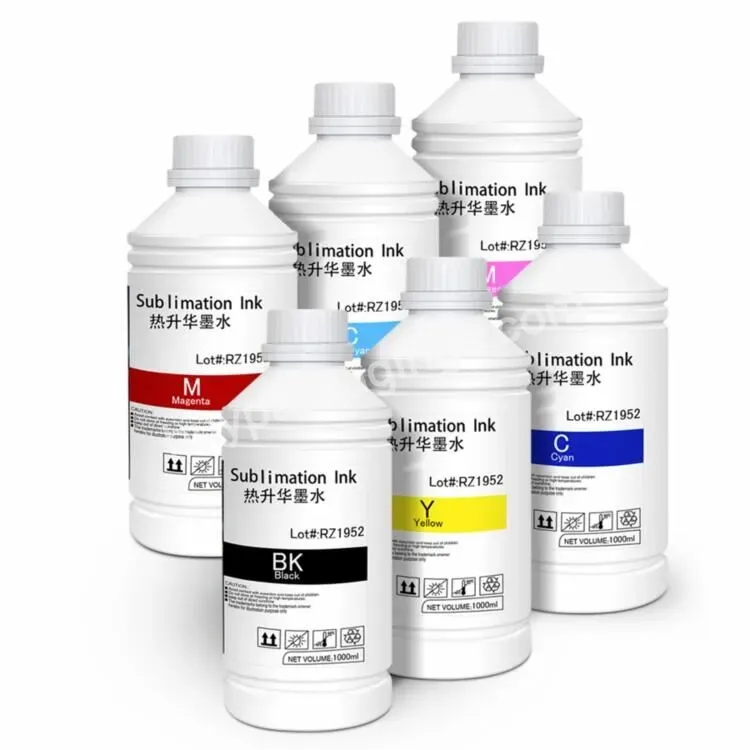 High Quality Dye 1000ml Inkjet Sublimation Ink For A4 A3 Sublimation Ink 4 Or 6 Color Printing Ink - Buy Dye Sublimation Ink For A3 A4 Printer,Sublimation Ink For Dx5 Printer Head,Sublimation Ink For Sublimation Ink 4 Or 6 Color Printing Ink.