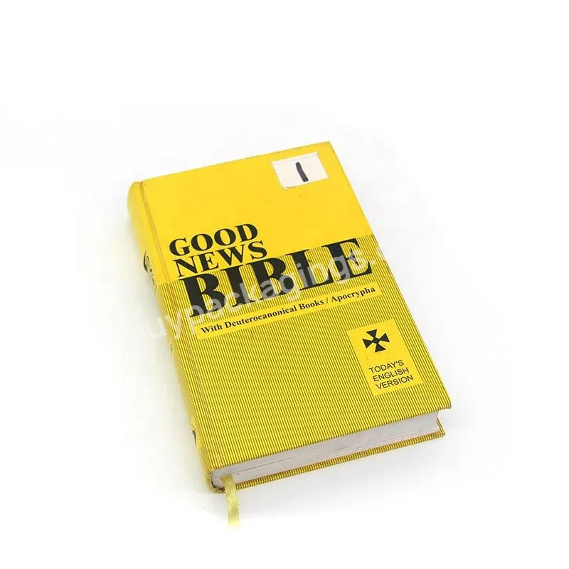 High Quality Factory Wholesale Hardcover Bible Books holy bible book printing