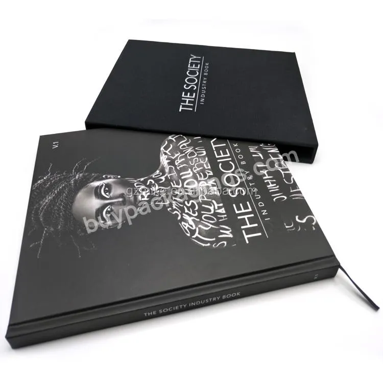 High Quality Hard Bound Hardcover Book Offset Printing Glossy Art Paper Offset Printing Custom Hard Cover Book