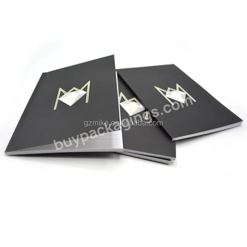 Hot sale custom design cover office stationary dairy notebook printing service