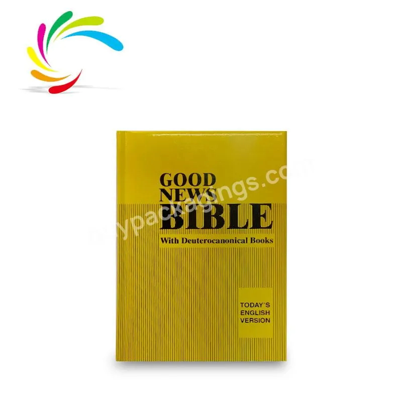 Hot sale Oem cheap customized hardcover stock bible holy bible book printing bible journal