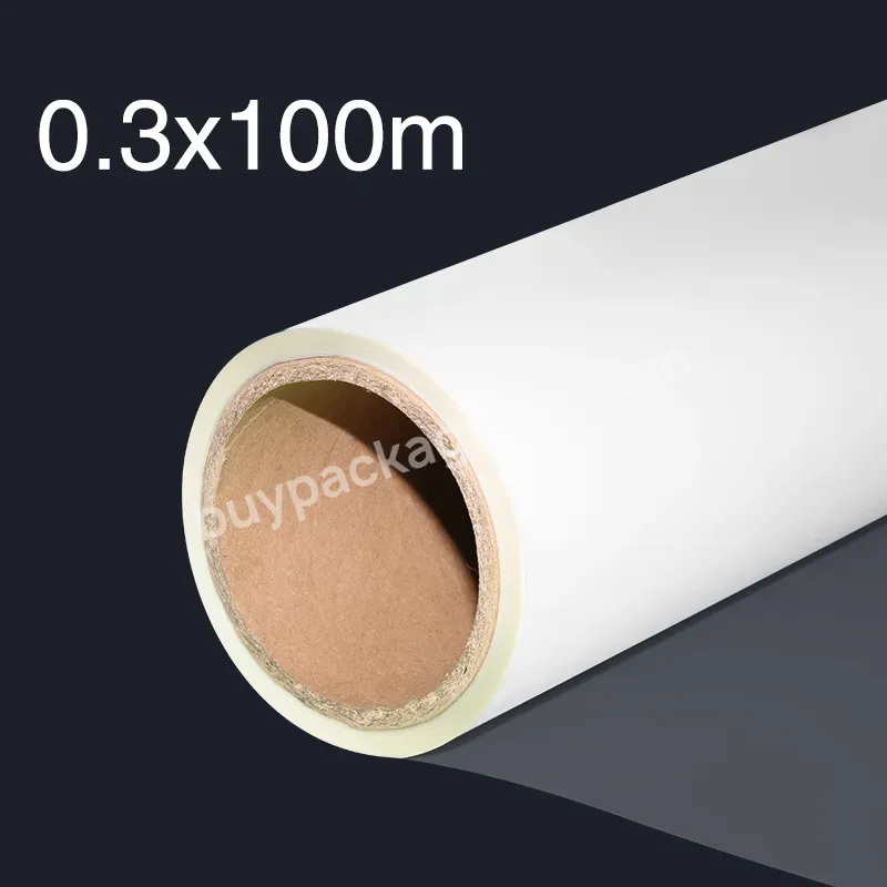 Hot Selling Factory Direct Produce Lowest Price High Quality Pet Film 30cm X 100m Roll For Heat Transfer - Buy Hot Selling Factory Direct Produce Lowest Price High Quality Pet Film 30cm X 100m Roll For Heat Transfer,30cm X 100m Roll For Dtf Heat Tran